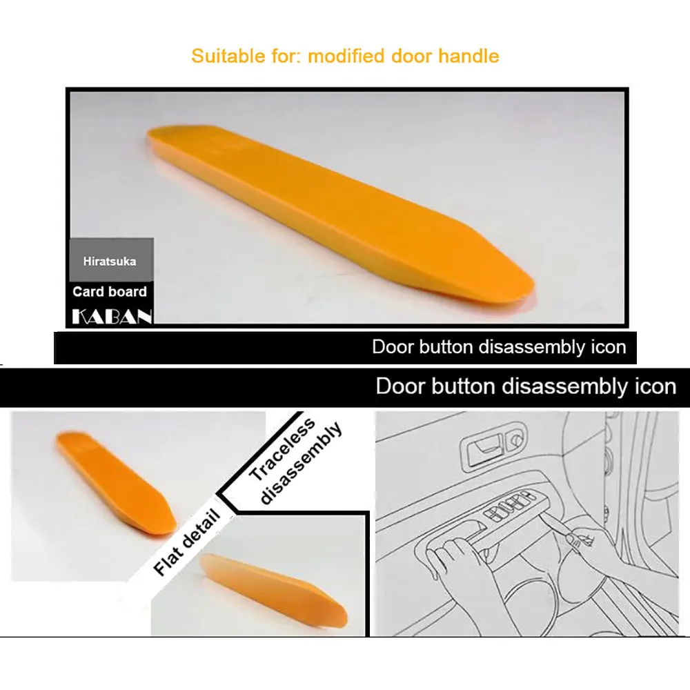 4 шт./компл. автомобиль аудио Панель удаление инструмент автомобильные