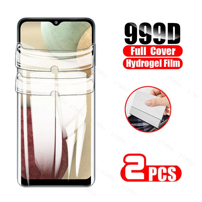 4-in-1 Hydrogel Film for Samsung Galaxy A12 2020 protective film samsun a 12 A125F 6.5