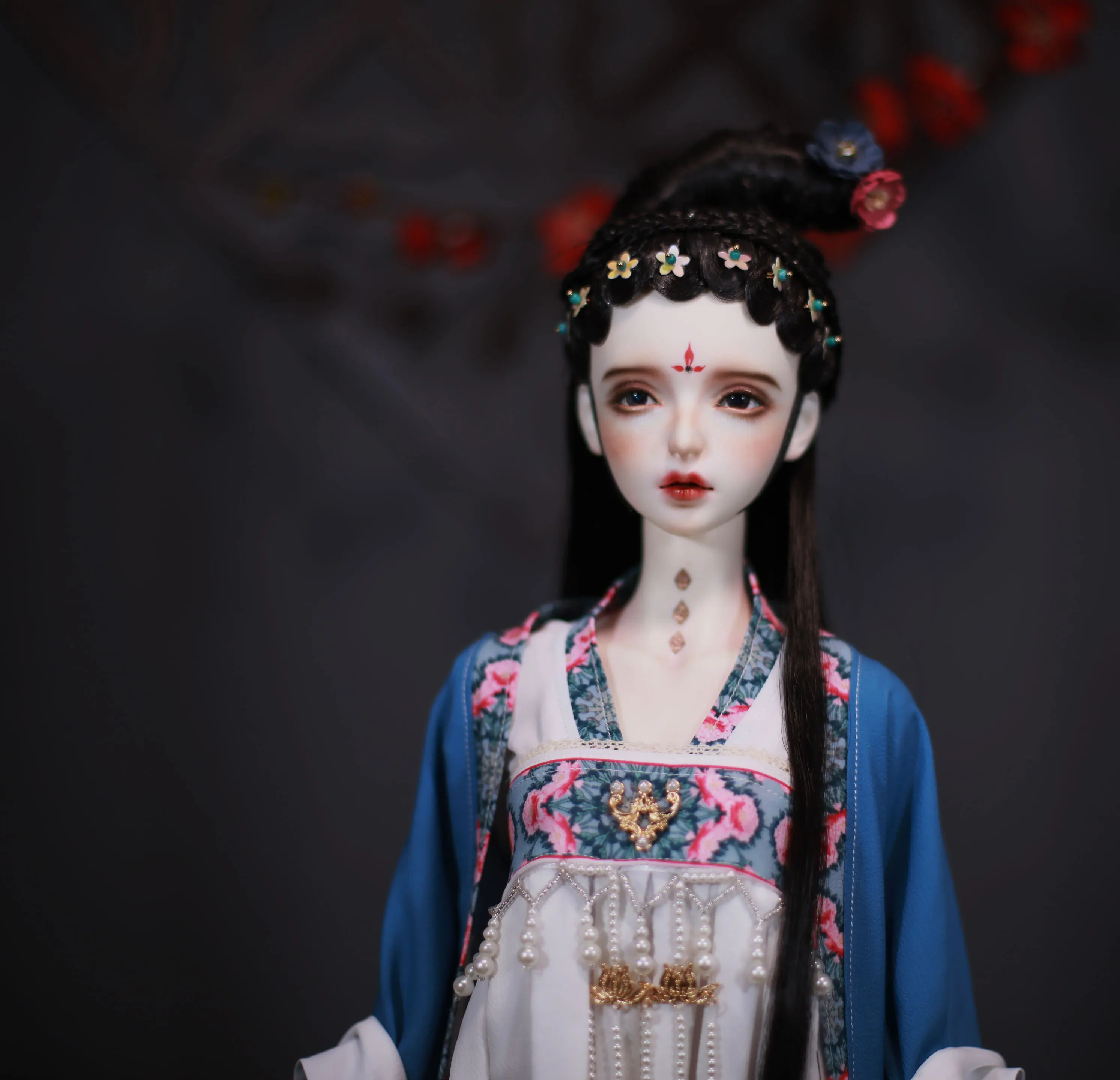 Bjd sd10 blythe clothing YOU YUAN JING MENG (Tang custume) набор узоров одежды Наборы для творчества|Куклы|