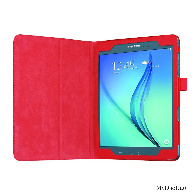 Бесплатная доставка Новое поступление Личи pu кожаный чехол для Samsung Galaxy Tab E 9 6 T560