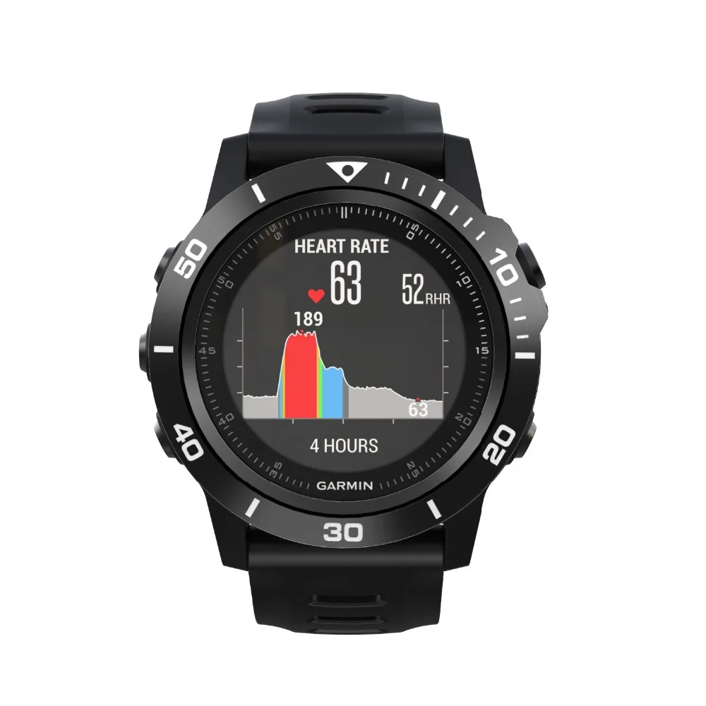 Для Garmin Fenix 3 3HR Часы Ободок кольцо клейкая крышка чехол из нержавеющей стали Смарт