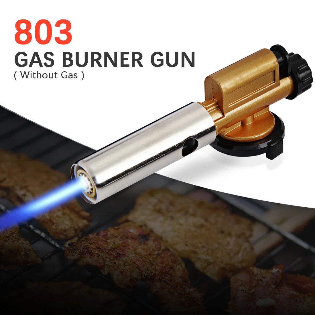 

Electronic Metal Ignition Flame Burners Gun Welding Gas Torch Lighter Heating Butane Camping Hiking Welding Equipment Tools