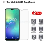 2 шт. закаленное стекло для Oukitel C10 C11 C12 C13 C15 C16 C17 Pro защита для экрана Y4800 K12 K9 стекло для телефона Oukitel C15 Pro +