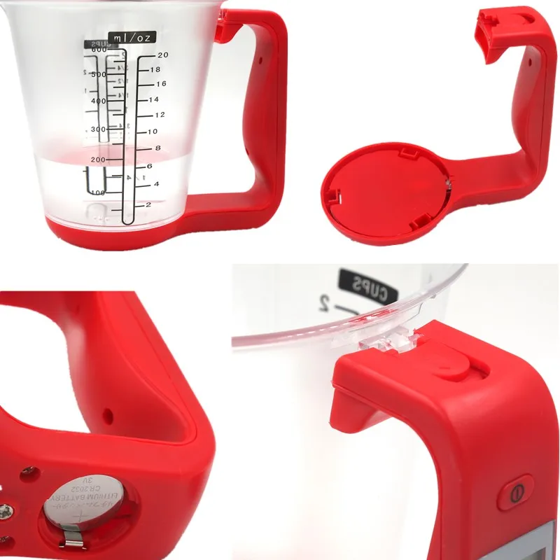 Новый стиль мерный стакан кухонные весы цифровой электронные инструменты с