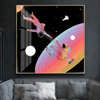 space astronauts painting pictures art posters and oil paintings living room decoration wall abstract art decoration