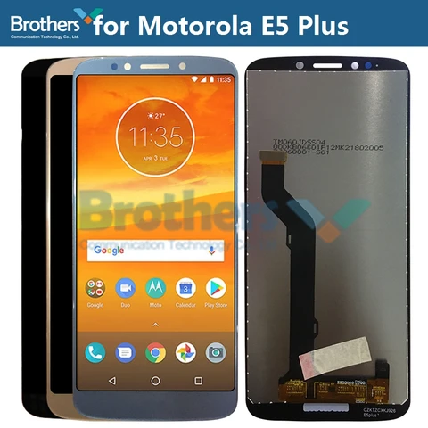 ЖК-дисплей для Motorola Moto E5 Plus, сенсорный экран, дигитайзер для Motorola E5 Plus, ЖК-дисплей в сборе, Замена ЖК-экрана телефона, тест