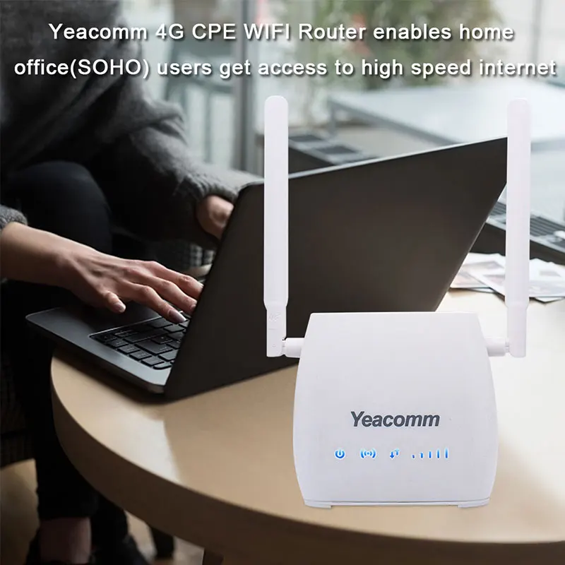 Yeacomm S11 Voice VoLTE RJ11 RJ45 TDD FDD 3G 4G LTE CPE маршрутизатор модем 4g Wifi слот для SIM-карты
