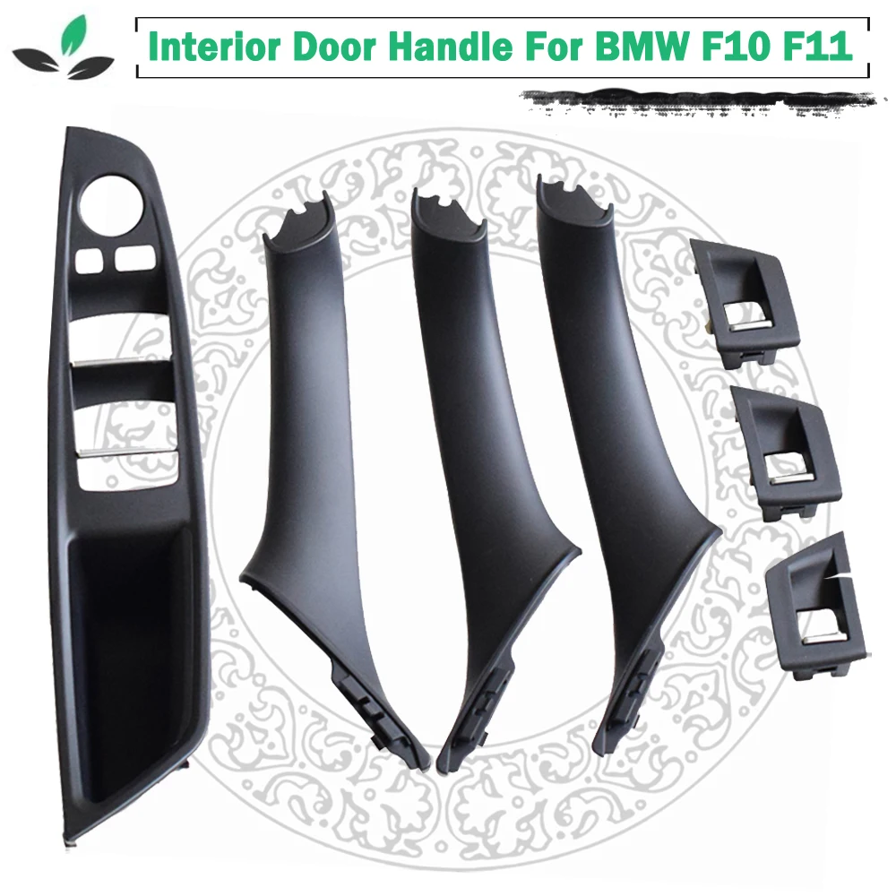 

Interior Inner Door Handle Pull Trim Grip Cover for BMW F10 F11 F18 F30 520i 525i 5-Series Left Hand Driving Car Styling 7Pcs
