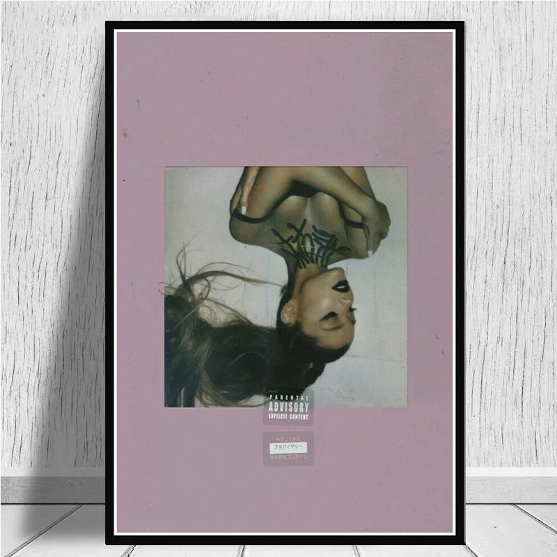Ariana Grande Thank U Next 2019 альбом Pop плакат музыкальной звезды художественные настенные