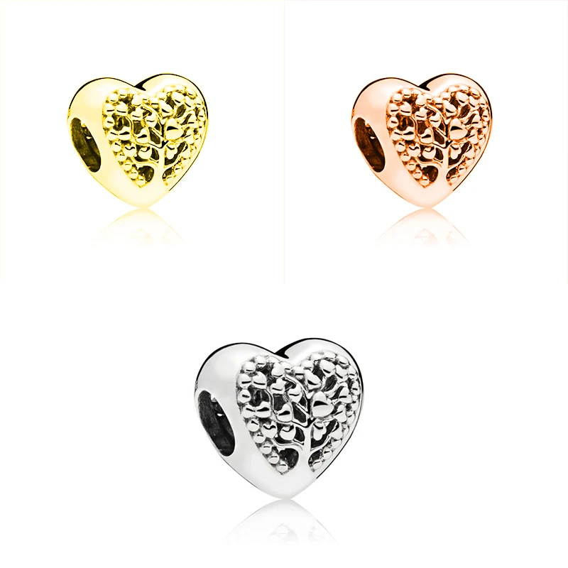 

Best-selling Europe and the United States 3 color heart charm creative fashion jewelry necklace accessories ladies present