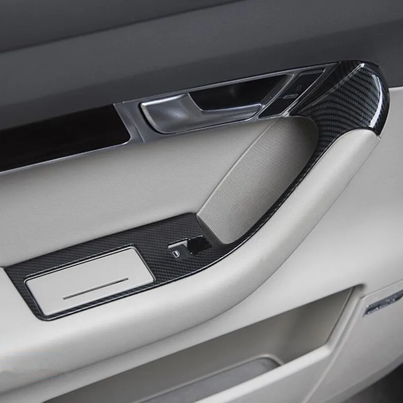 Кнопки для подъема стекла автомобиля рамка декоративная накладка 4 шт. Audi A6 C6