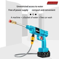 high pressure car washer portable washing machine pressure water gun foam lance eu rechargeable for makita 18v battery