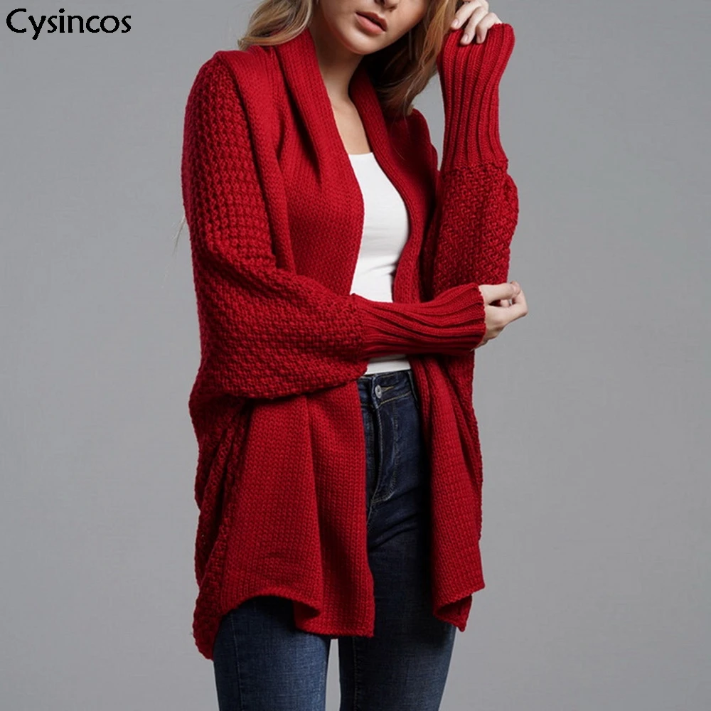 2019 осень новые женские повседневные свободные пальто кардиган модный длинный