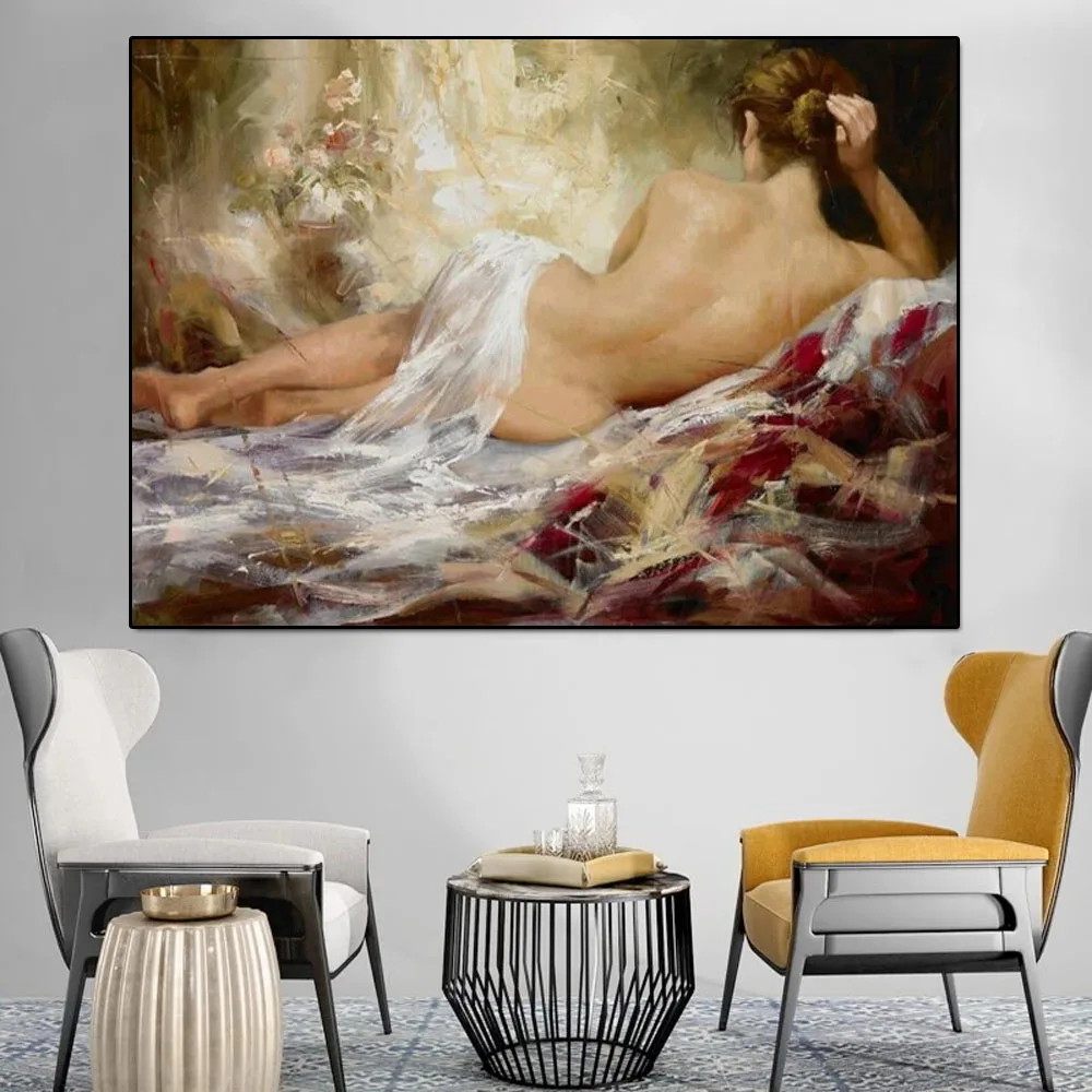 

5D DIY Diamond Embroidery Modern Woman Abstract Portrait Full Square Rhinestone Cross Stitch Art Lady Body Home Decor