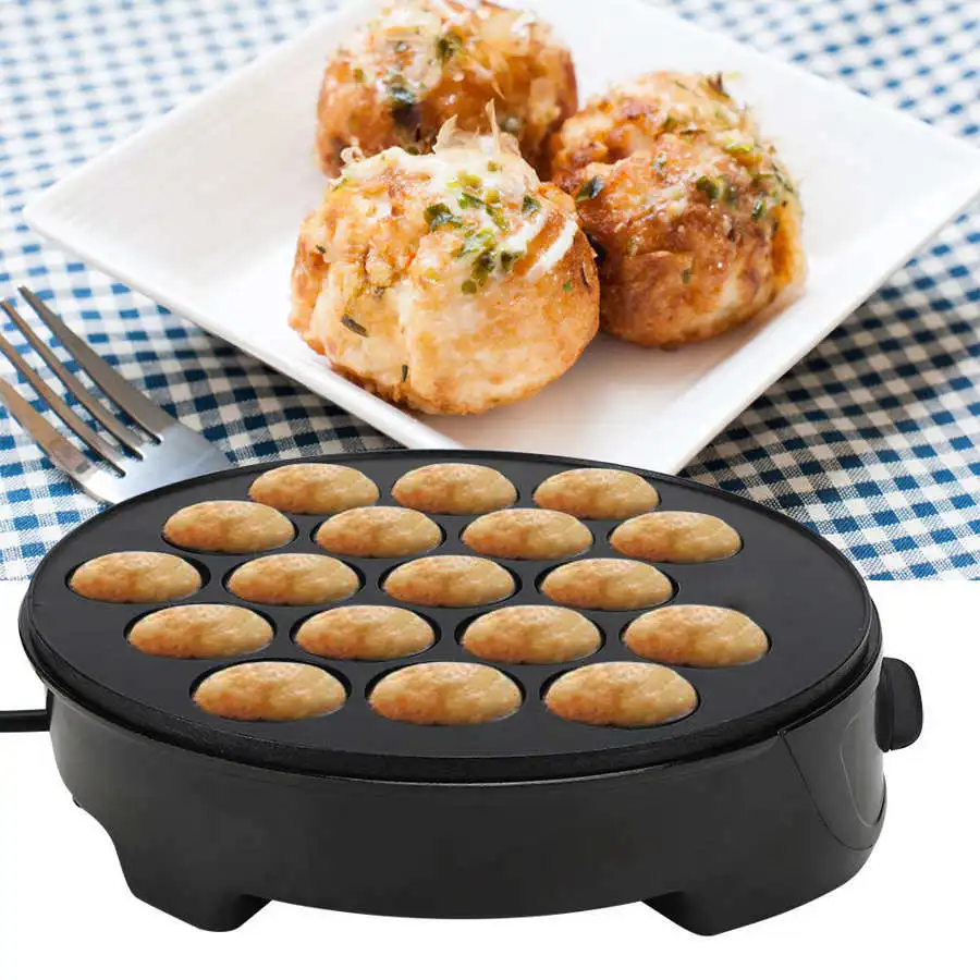 

Household Takoyaki Maker Pan Octopus Small Ball Baking Machine Electric Pancake Breakfast Machine Kitchen Cooking Tool Grill Pan
