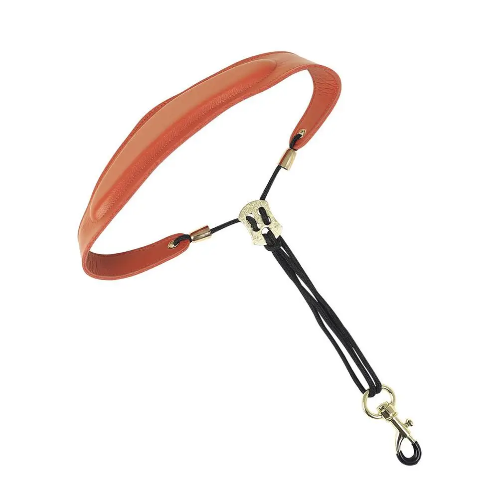 

Leather Saxophone Shoulder Strap with Buckle Neck Band Belts for Sax Players