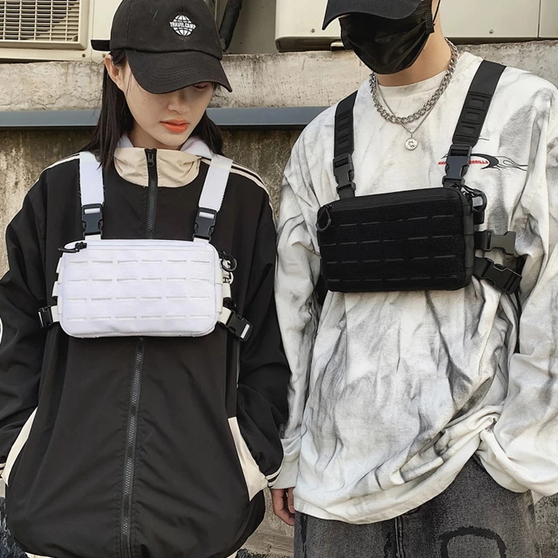 

Новая мужская нагрудная сумка, тактический жилет для отдыха, функциональная сумка, уличная сумка, поясная сумка для мальчиков, Мужская Напл...