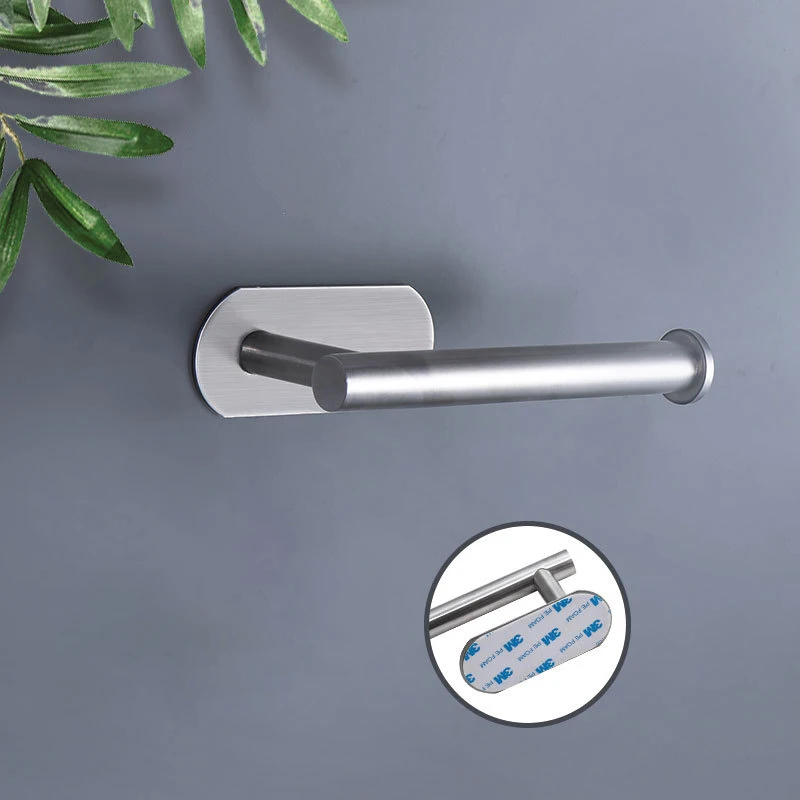 Kitchen Roll Paper Accessory Wall Mount Toilet Paper Holder Stainless Steel Bathroom tissue towel accessories rack holders