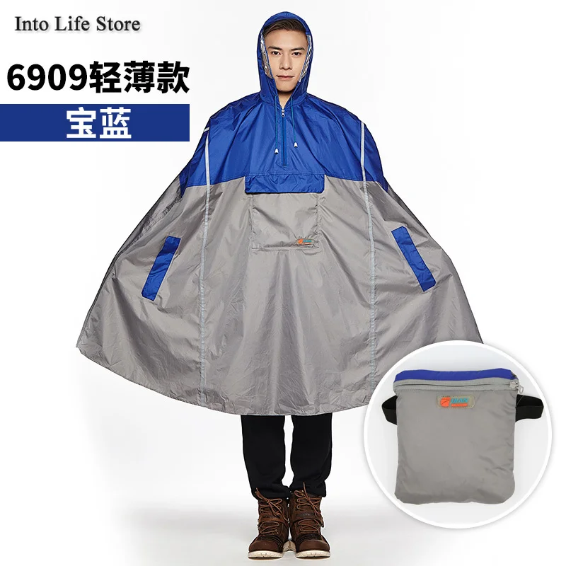 

Electric Bicycle Raincoat Cycling Men Adult Rain Poncho Outdoor Waterproof Rain Coat Jacket for Men Hiking Camping Gift Ideas