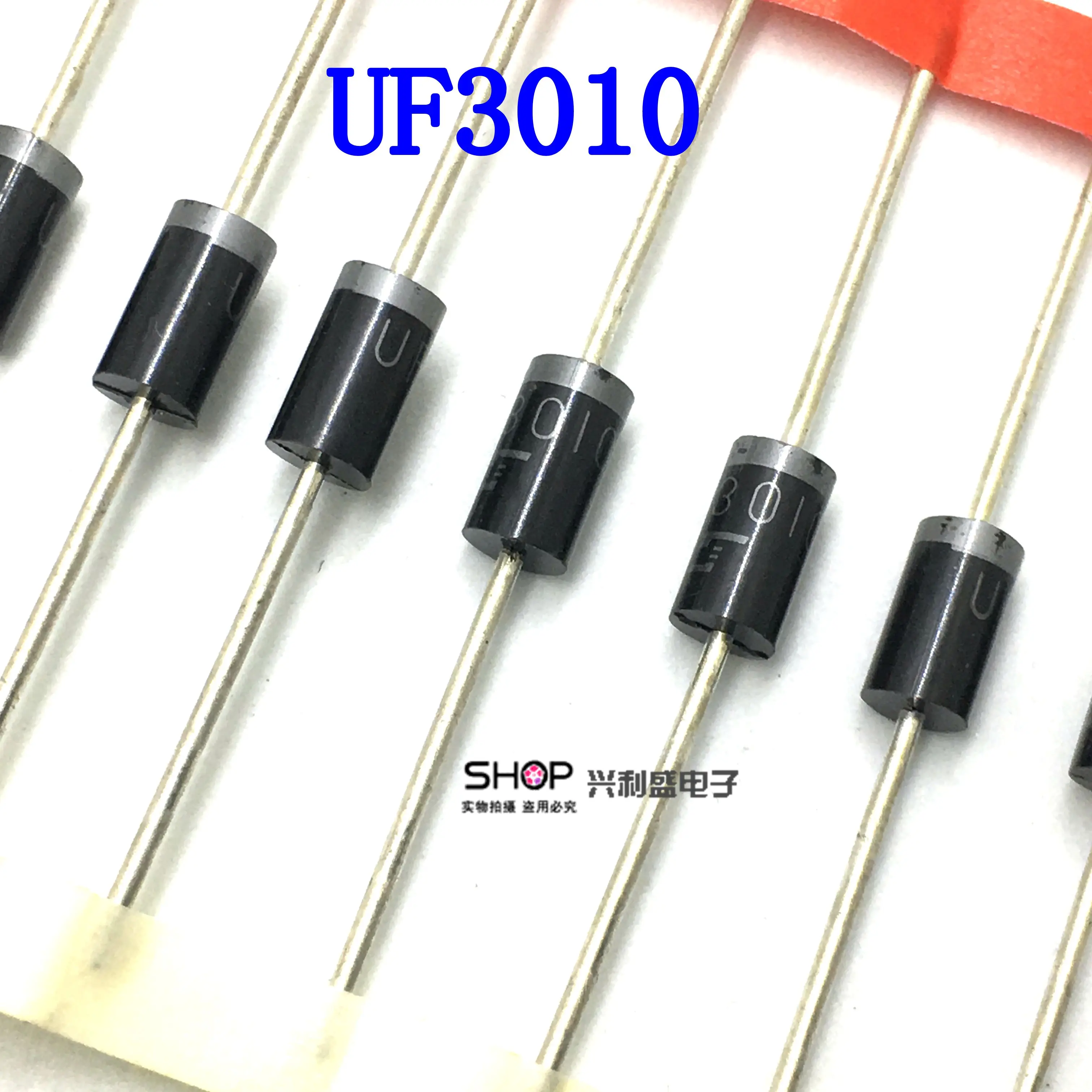 

10pcs/LOST UF3010 DO-201AD 3A 1000V In line diode