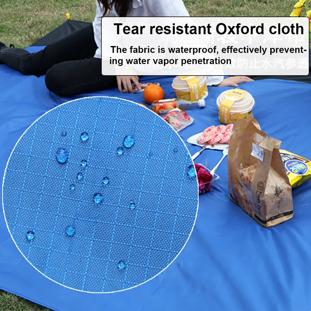 Водонепроницаемое пляжное одеяло 2 4x2 4 м уличный портативный коврик для пикника