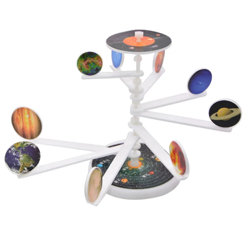 

DIY Solar System 9 Major Planets Toy Students Home School Experiment Project Model Taika Nine Planets Kids Education Toy Gifts