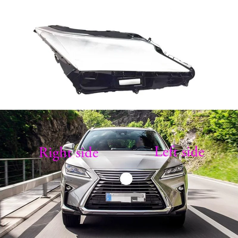 

For Lexus RX300/350/450 2016 2017 2018 2019 Headlight Shell Lamp Shade Transparent Cover Headlight Glass Headlamp Cover