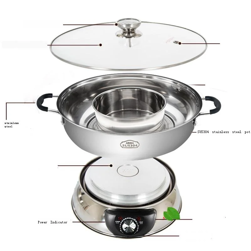 electrical keukenapparaten in the home commercial restaurant equipment kitchen appliance keuken apparaten electric skillet free global shipping