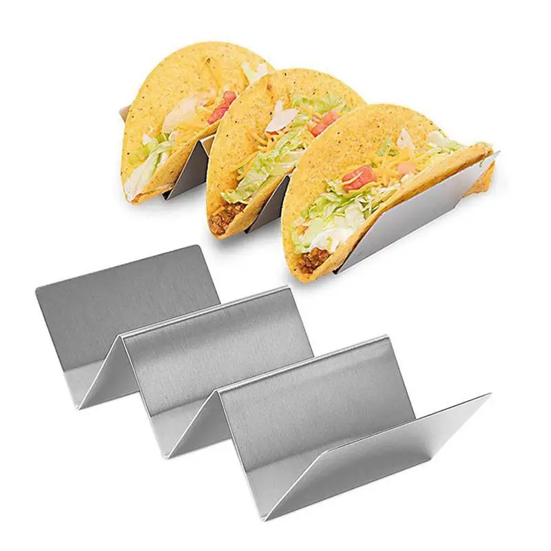 Творческий Сталь стойка для блинов Taco Спринг ролл стеллаж выставки товаров