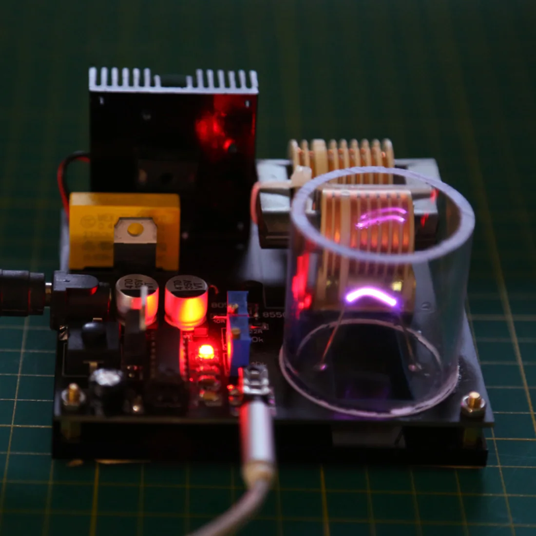 Мини плазменный динамик креативная музыкальная игрушка сделай сам плазменная