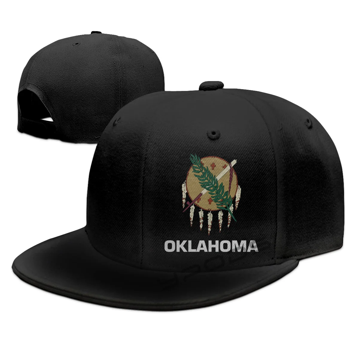 

Flag Of Oklahoma State Logo Heavy Metal Band Multi-color Baseball Caps Hip Hop Snapback for Men and Women Hats Street Wear Hat