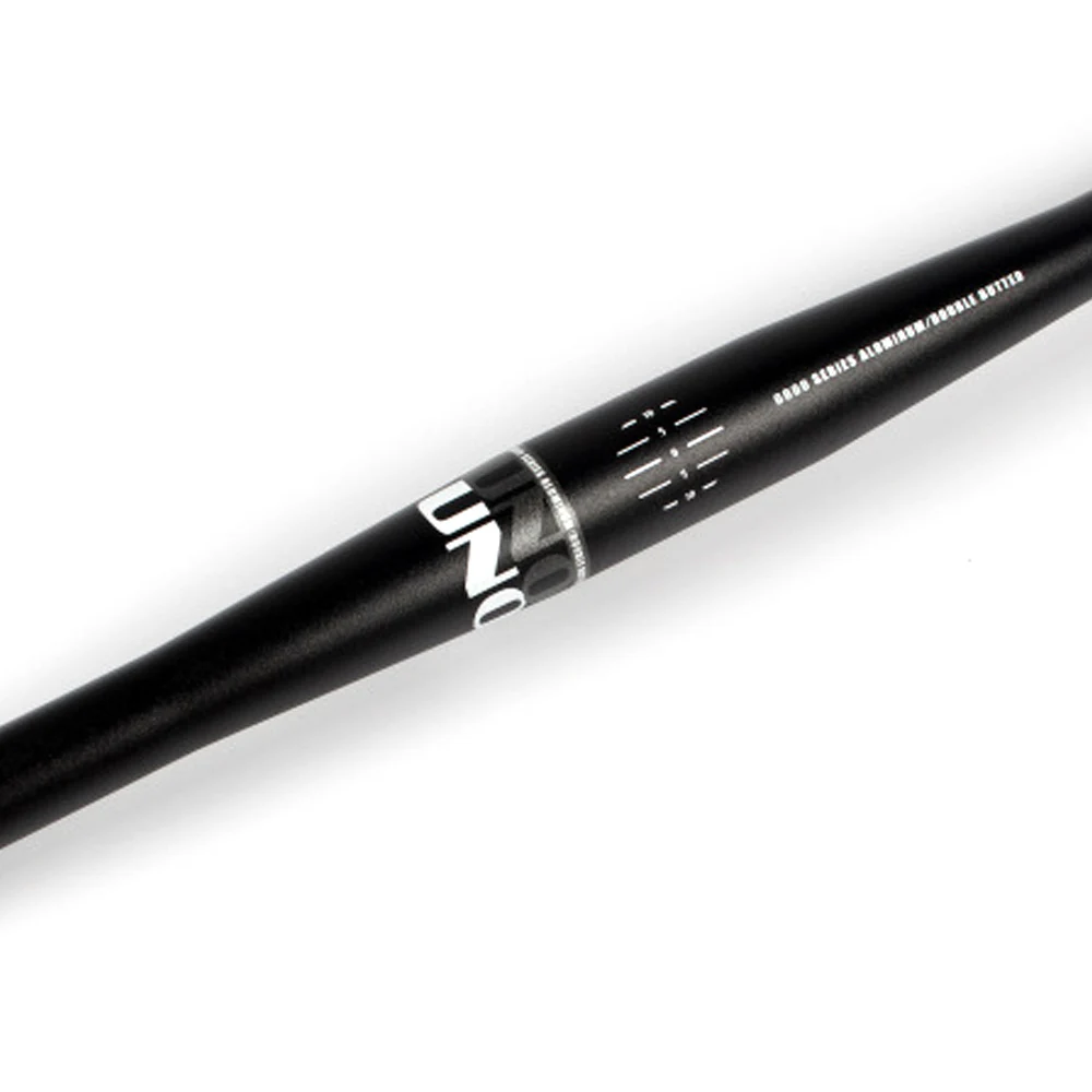 Руль велосипедный без изгиба UNO из алюминиевого сплава, матово-черный, 620/640/680/700/720/740 мм для широких калибров 31,8 мм, велозапчасть для катания по дорогам и горам.