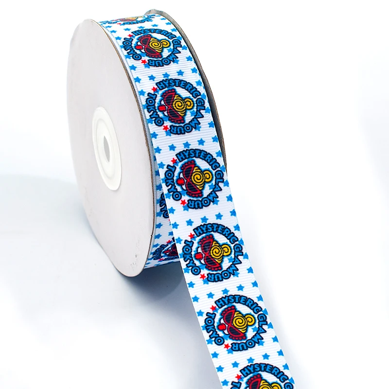

50 Yards New Cartoon Characters Printed Grosgrain,satin Ribbon Handmade Accessories