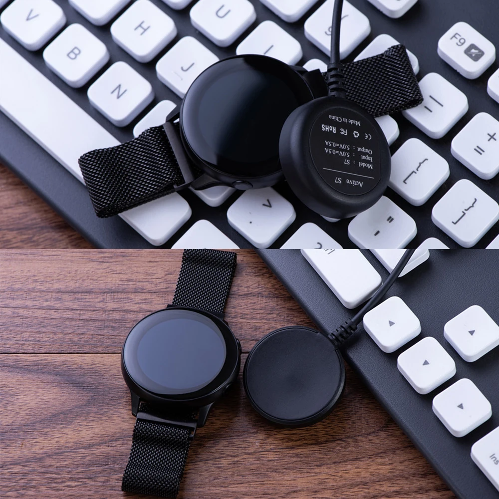 USB-кабель для быстрой зарядки док-станция адаптер питания Samsung Galaxy Watch 3 41 мм 45