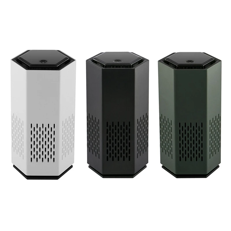 

Small Air Purifier Contact Type With Light For Home Desktop Air Cleaner Filters Removal Smoke Odors Formaldehyde