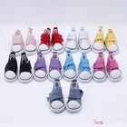 1 пара 5 см кукла игрушки DIY Мини-обувь для 14 Bjd кукла обувь холст обувь повседневные куклы аксессуары модные подарки для девочек