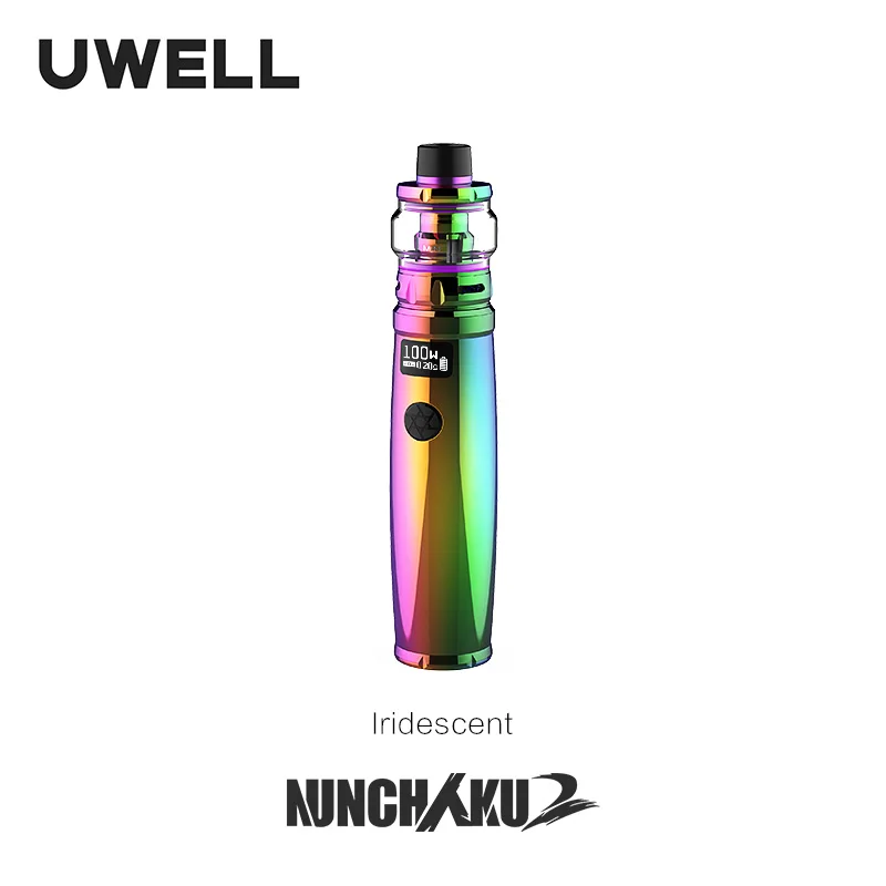 Набор для вейпа UWELL Nunchaku 2 100 Вт 5 мл бак нунчаку с сетчатой катушкой поддержкой