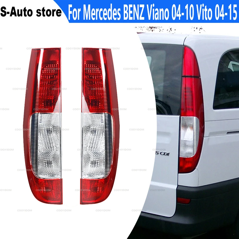 For Mercedes BENZ Viano 04-10 Vito 04-15 Rear Bumper Taillight Taillamp Brake light Tail Lamp head light headlight
