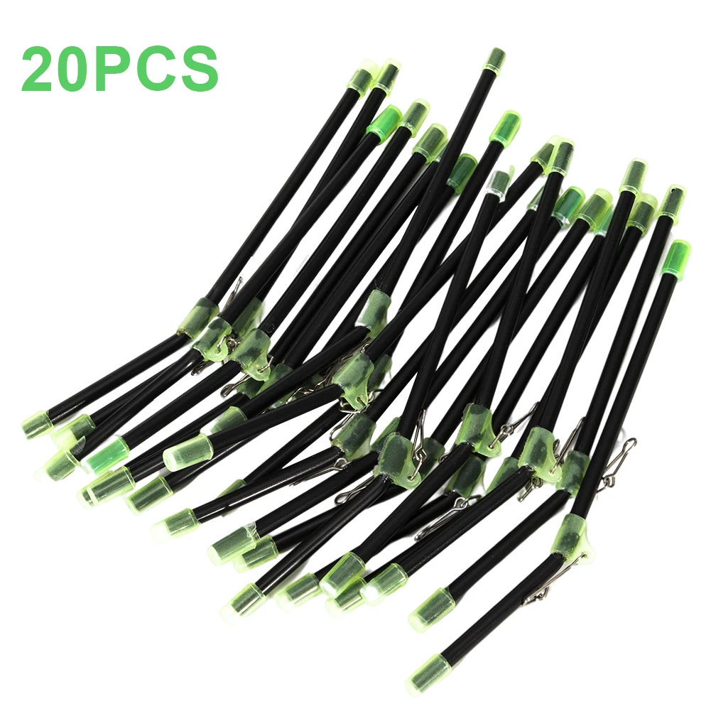 

20pcs Sea Fishing Anti-Tangle Feeder Boom Anti Tangle Booms With Sinker Snaps Tube Balance Connector Fishing Tools Tackle pesca