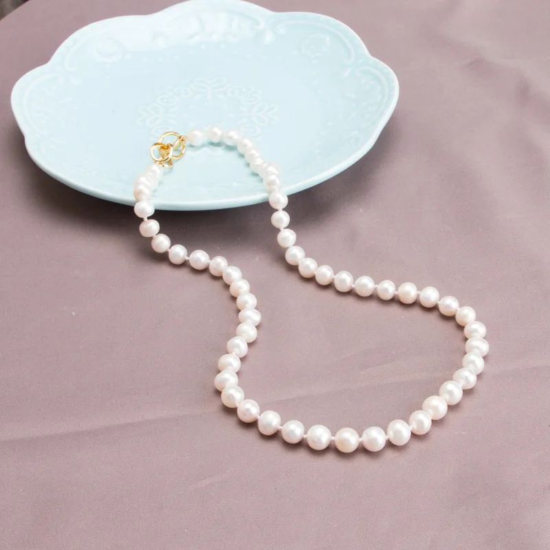 

Жемчужное ожерелье для женщин, ювелирные изделия, подарок 210326-33