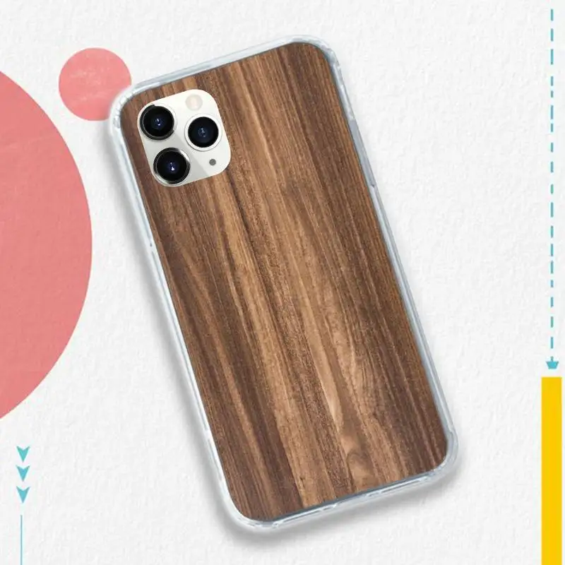 

Pattern wood textures Phone Case for iPhone 11 12 pro XS MAX 8 7 6 6S Plus X 5S SE 2020 XR