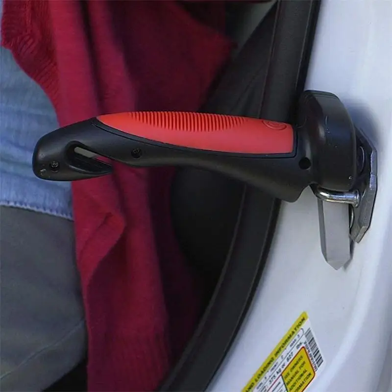

Car Door Handle Non-Slip Assist Bar Elderly Vehicle Standing Support Safety Hammer Mobility Aid Window Breaker Car Accessories