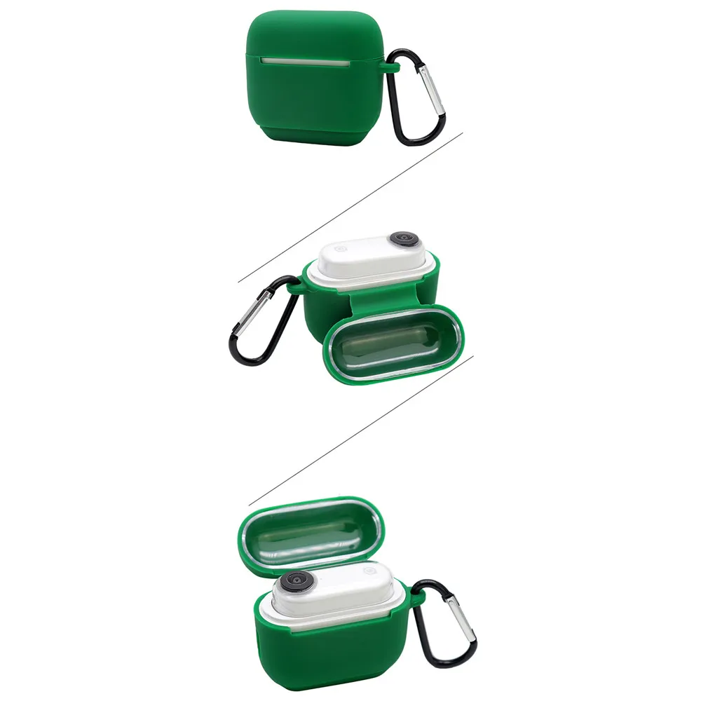 

New Silicone Shockproof Charging Case Cover & Protective Camera Case with Buckle for Insta 360 Go Action Camera Protective Part