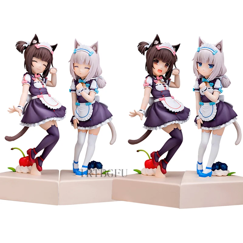 

NEKOPARA Vanilla Chocola Figure Cake Japanese Anime Girl PVC Action Figure Adult Collection Desktop Model Toys Doll Kid Gifts