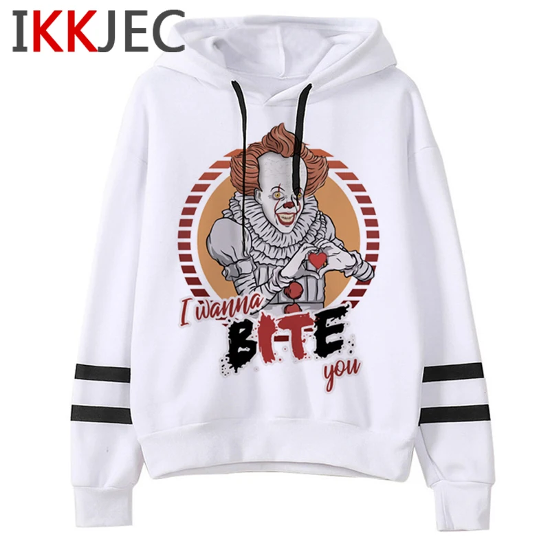 Это клоуны Забавный мультфильм толстовки для мужчин/wo мужчин Pennywise лузер фильм ужасов толстовки повседневное хип-хоп Уличная Толстовка мужской/женский - Цвет: 2711