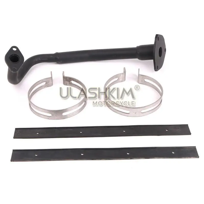 Скутер мотоцикл глушитель GY6 50 80 100cc оригинальный выхлопной 137qma 139qmb двигатель