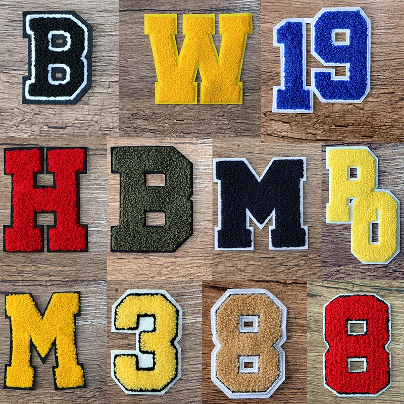 Embroidered Applique Patches For Clothes Diy Iron On Badges On The Backpack