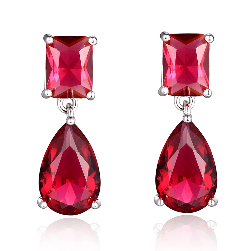 Новые Модные Серьги невесты роскошные женские серьги с фианитами Висячие