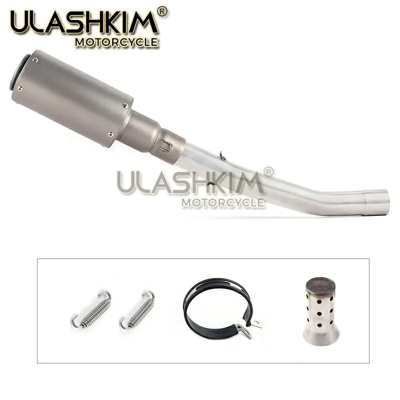 Мотоцикл выхлопной Escape глушитель средняя контактная труба полная система