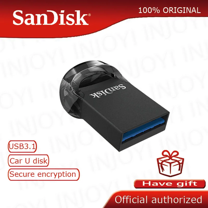Sandisk Pen Drive CZ430 mini USB флеш накопитель 32 ГБ до 130 Мб/с 16 64 ГБ|sandisk pen drive|mini usb flash driveusb drive